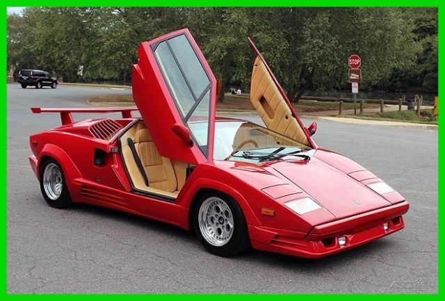 1989 Lamborghini Countach 25th Anniversary 1989 Lamborghini Countach Lamborghini Countach 25th Anniversary