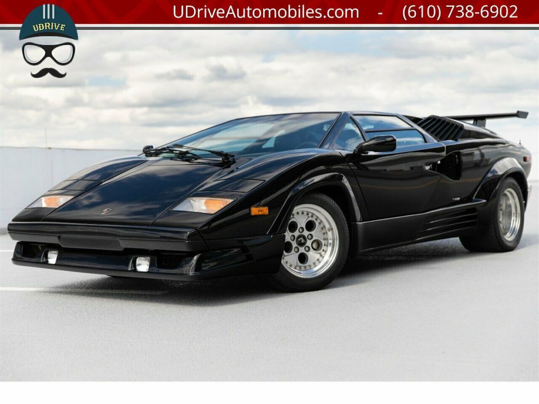 1989 Lamborghini Countach 25th Anniversary 3k Miles 1989 Lamborghini Countach 25th Anniversary