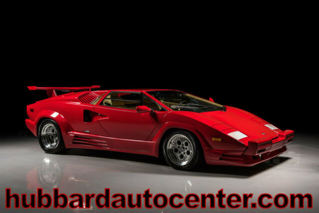 1989 Lamborghini Countach, 25th Anniversary, Only 5,484 miles, Immaculate! 1989 Lamborghini Countach 25th Anniversary