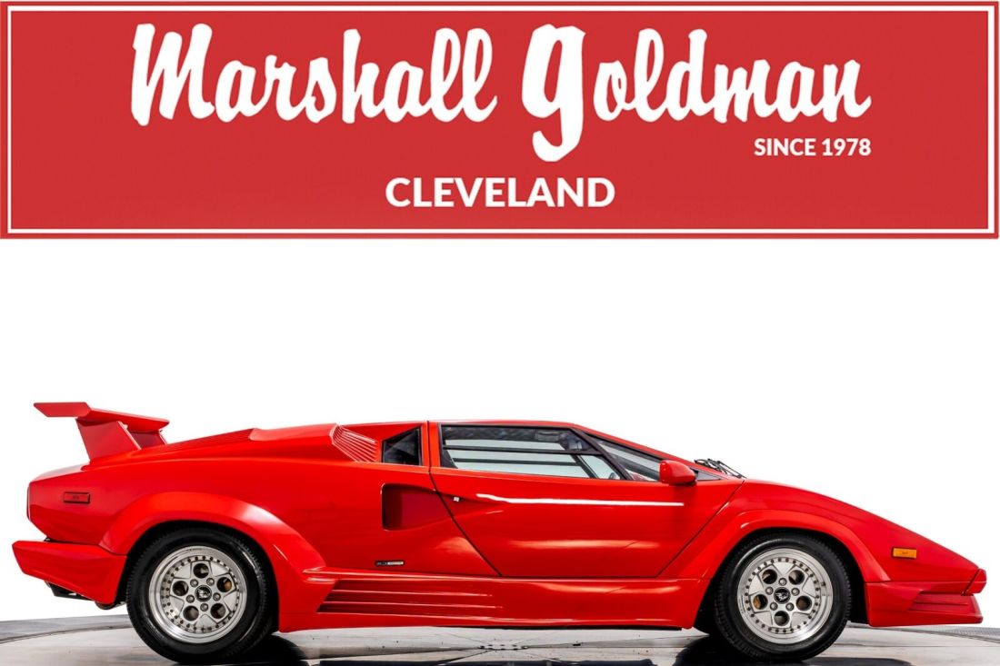 1989 Lamborghini Countach 2D Coupe 5.2L DOHC V12 5-Speed Manual 1989 Lamborghini Countach