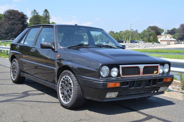1989 LANCIA DELTA INTEGRALE 86,000 Miles BLACK SEDAN 2 LITER Manual 1989 Lancia DELTA INTEGRALE --