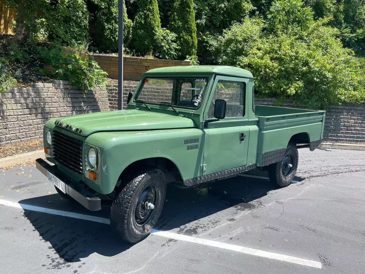 1989 Land Rover 119 pickup 6 cylinder 1991 Land Rover Defender