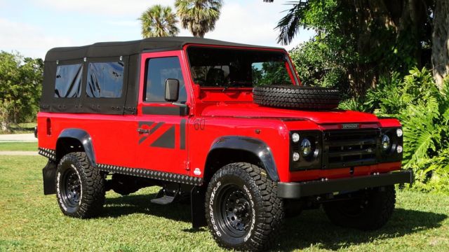 1989 LAND ROVER DEFENDER 110 3 DR. V/8 5 SPD A/C FRAME ON RESTORATION MUST SEEi 1989 Land Rover Defender SEE FULL DESCRIPTION BELOW