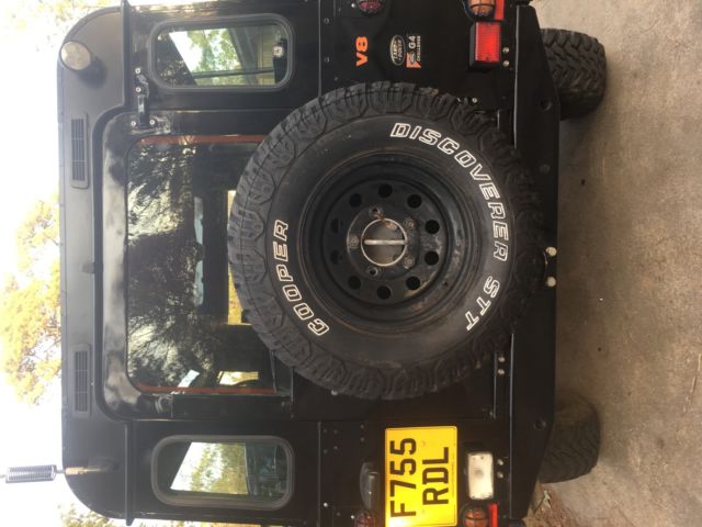 1989 Land Rover Defender 110 CSW- V8 GASOLINE *** CHALLENGE G4 INSPIRED *** - photo 8