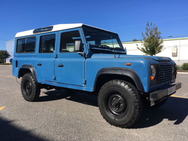 1989 Land Rover Defender 110 with 2.5 Td 1989 Land Rover Defender 5 Door 110