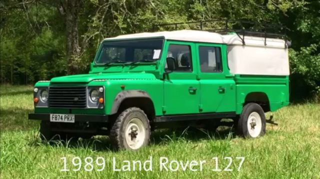 1989 Land Rover Defender 127/130 Double Cab 1989 Land Rover Defender 127/130