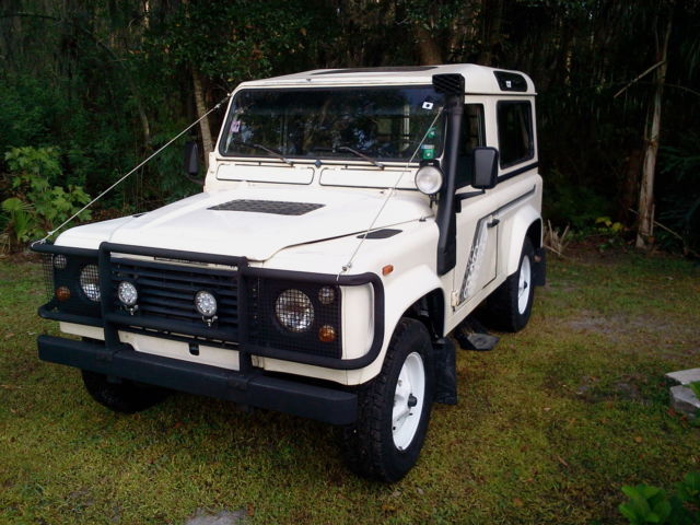 1989 Land Rover Defender 90 COUNTY 2.5 Turbo D Factory AC Left Hand Drive 1989 Land Rover Defender