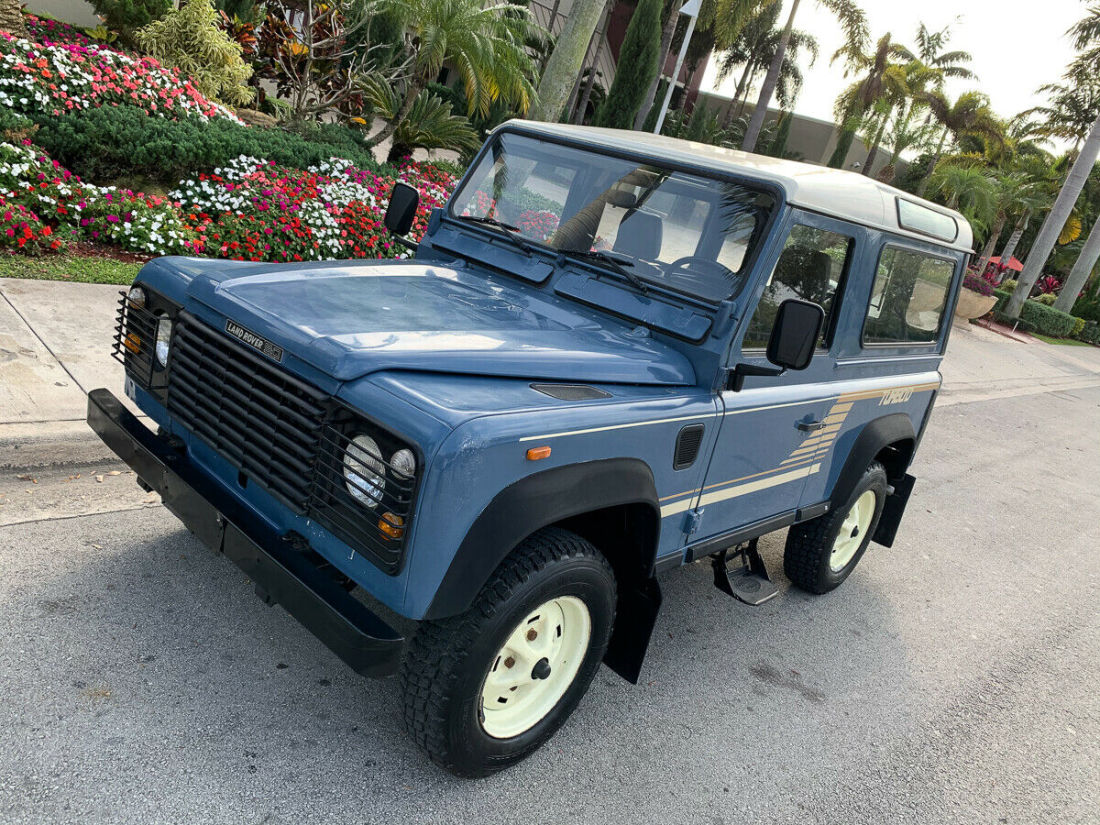 1989 Land Rover Defender D90 90 4x4 LHD similar to 110 jeep wrangler willys 1989 Land Rover Defender Left Hand Drive! Original SEE VIDEO!