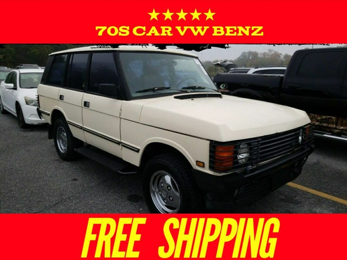 1989 Land Rover Range Rover County AWD 4dr SUV 1989 Land Rover Range Rover County AWD 4dr SUV
