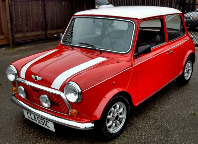 1989 LHD MINI RACING FLAME 1989 Mini Classic Mini