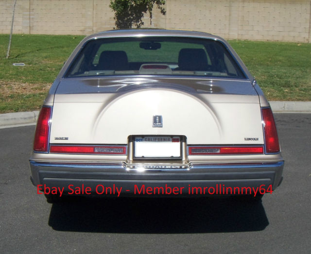 1989 Lincoln Mark Series - photo 5