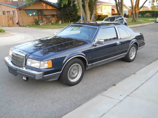1989 Lincoln Mark VII LSC Sedan 2-Door 5.0L - Little Old Lady-Owned ! 1989 Lincoln Mark Series