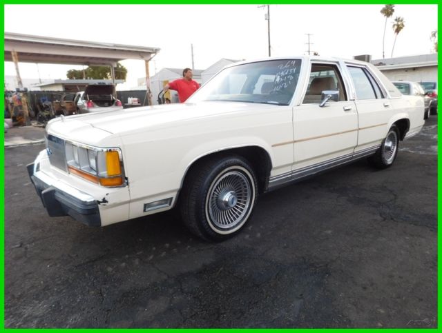 1989 LX Used 5L V8 16V Automatic NO RESERVE 1989 Ford Crown Victoria LX