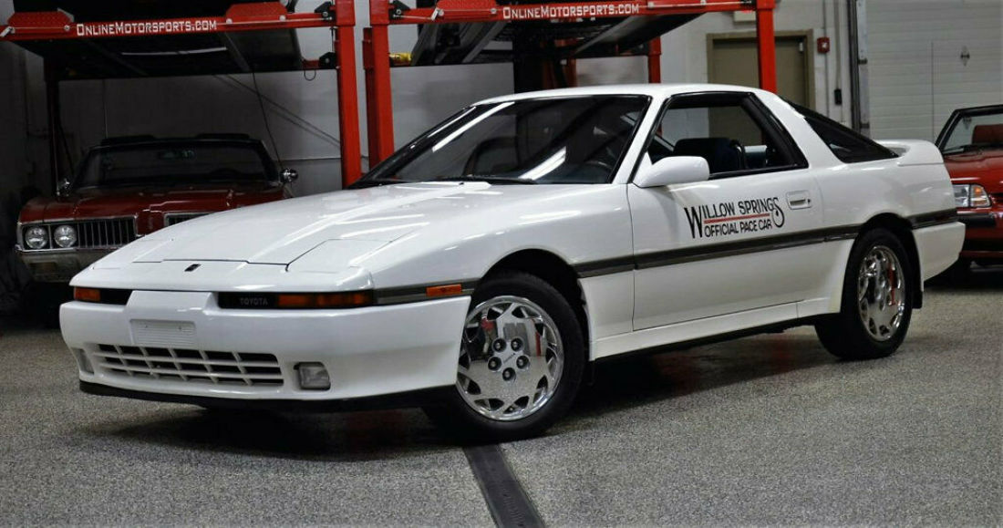 1989 Toyota Supra Official Willow Springs International Raceway Pace - photo 9