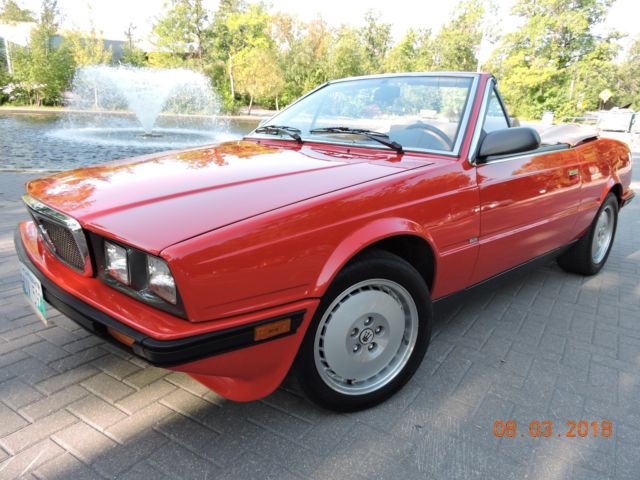 1989 Maserati Spyder