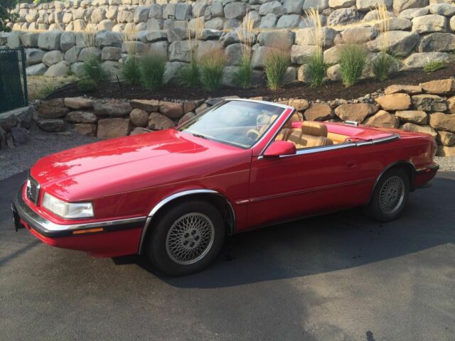 1989 MASERATI TC MADE FOR CHRYSLER EXCELLENT 1989 Chrysler TC by Maserati --