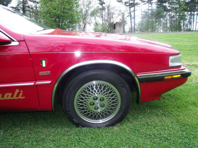 1989 Chrysler Other Chrysler tc by Maserati - photo 5
