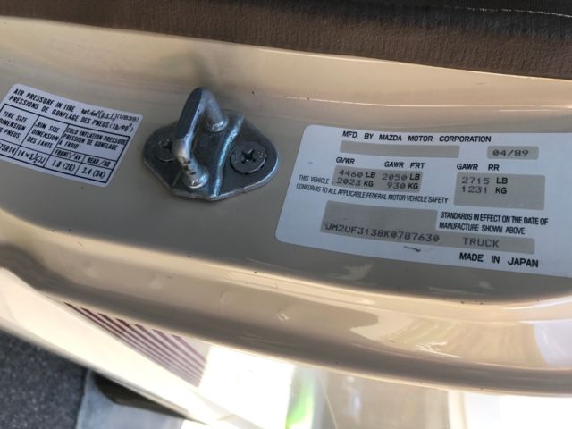 1989 Mazda B-Series Pickups - photo 13