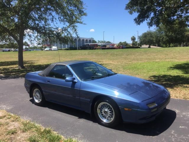 1989 MAZDA RX 7 CONVERTIBLE - 76K VERIFIED MILEAGE - ROTARY ENGINE* NO RESERVE!! 1989 Mazda RX-7 COLLECTABLE