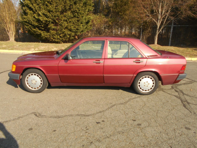 1989 Mercedes 190E 2.6L L6 SOHC 4door Sedan 1989 Mercedes-Benz 190-Series 190E