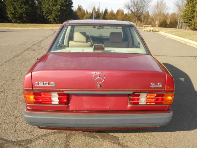1989 Mercedes-Benz 190-Series 190E - photo 7