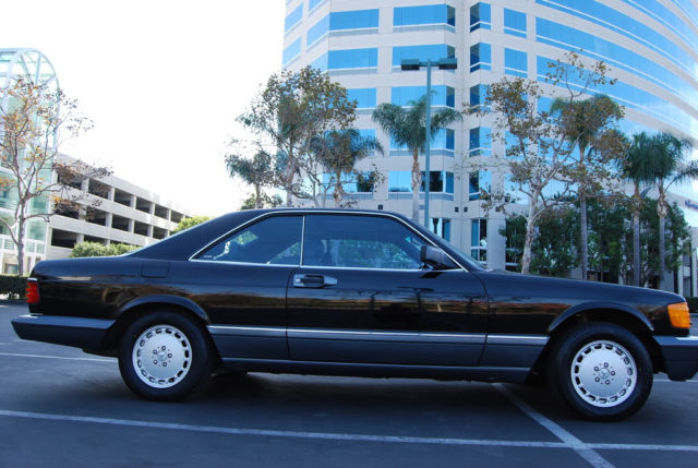 1989 Mercedes 560 SEC. Low Mileage, Weekend Driver. Excellent Condition. 1989 Mercedes-Benz 500-Series