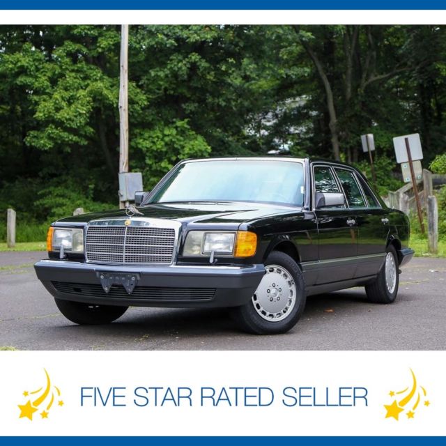 1989 Mercedes 560 SEL W126 99K Mi California Car CARFAX Collectible Rare 1989 Mercedes-Benz S-Class 560 SEL W126 99K Mi California Car CARFAX Collectible
