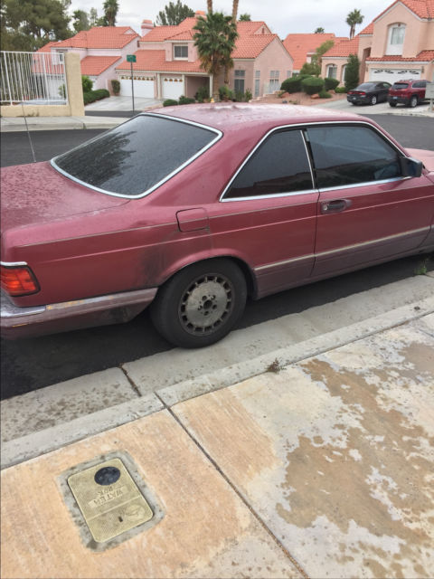 1989 mercedes 560sec 1989 Mercedes-Benz 500-Series