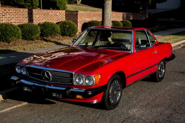 1989 mercedes 560SL hardtop convertible 1989 Mercedes-Benz SL-Class