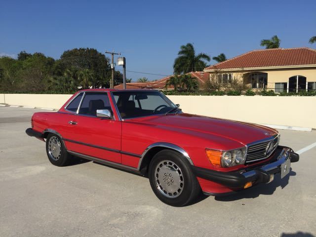 1989 Mercedes 560SL Hardtop Convertible Roadster Clean Autocheck Collectors Item 1989 Mercedes-Benz SL-Class 560SL R107