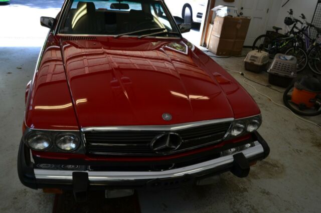 1989 Mercedes 560sl in spectacular condition and window sticker 560 sl 1989 Mercedes-Benz SL-Class