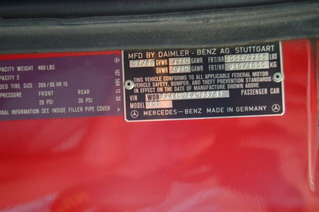 1989 Mercedes-Benz SL-Class - photo 11