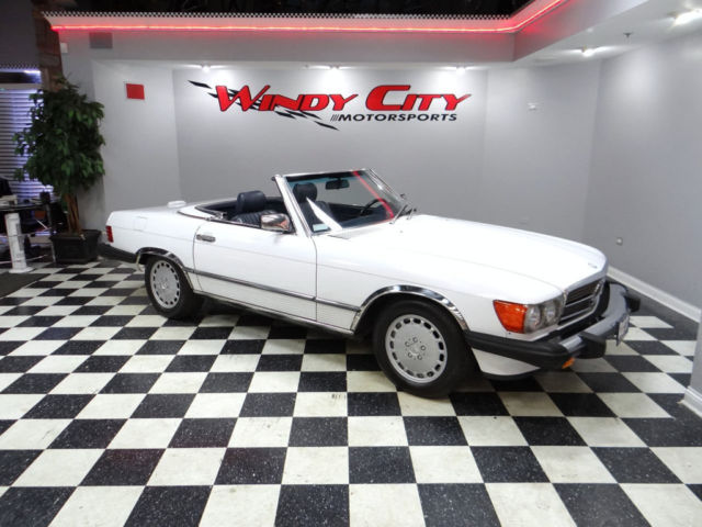 1989 Mercedes 560SL Roadster Factory Hardtop Low Miles Rare Color Combination! 1989 Mercedes-Benz 500-Series