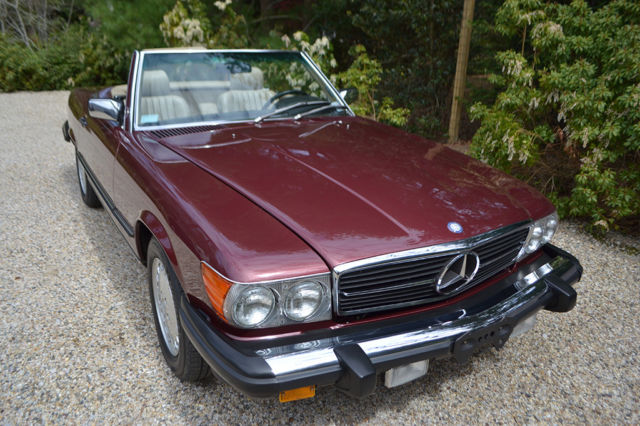 1989 Mercedes 560SL with 18418 original miles 1989 Mercedes-Benz SL-Class