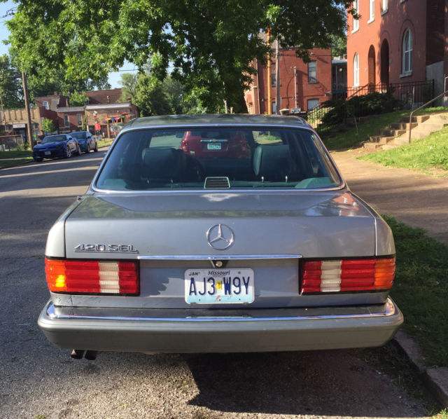 1989 Mercedes-Benz 400-Series chrome - photo 7