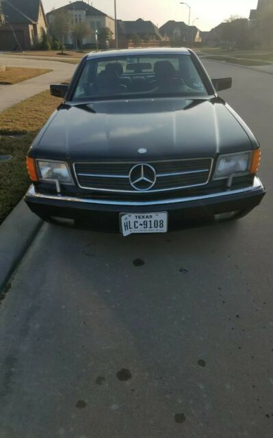1989 Mercedes Benz 560 SEC W126 Coupe 1989 Mercedes-Benz 500-Series Luxury