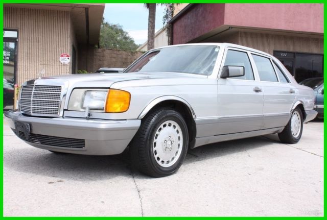 1989 Mercedes-Benz 500-Series 560SEL W126 OUTSTANDING V8 FLORIDA NO RESERVE! - photo 2