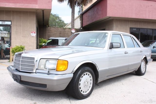 1989 Mercedes-Benz 500-Series 560SEL W126 OUTSTANDING V8 FLORIDA NO RESERVE! - photo 4