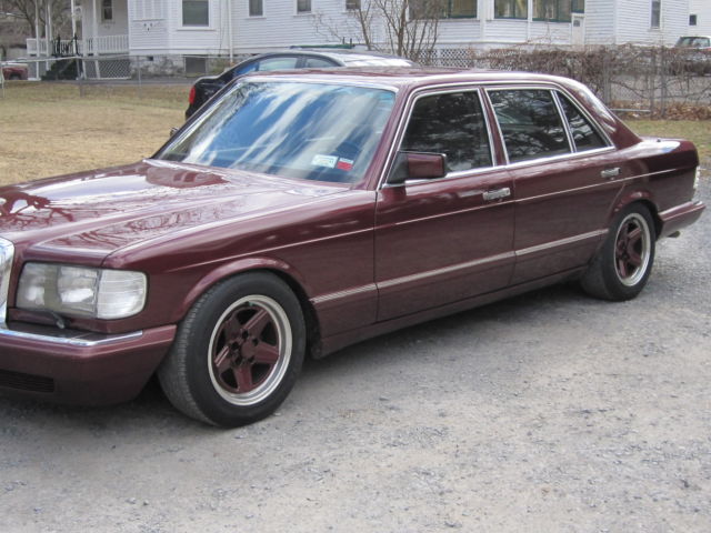 1989 Mercedes-Benz 560 sel Tri Y Headers, AMG style Wheels, Euro Headlights 1989 Mercedes-Benz 500-Series 560SEL