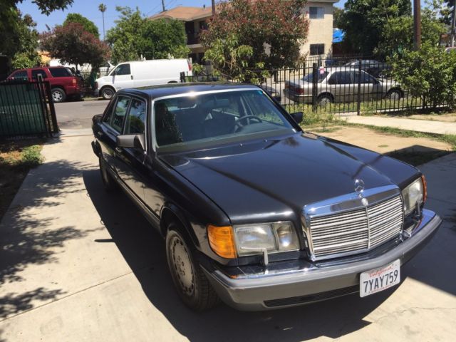 1989 Mercedes Benz 560 sel w126 1989 Mercedes-Benz 500-Series