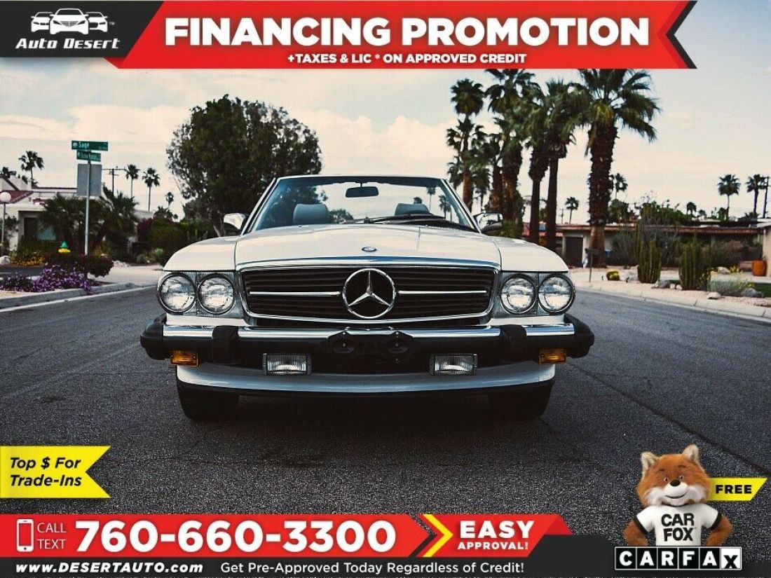 1989 Mercedes-Benz 560 Series ONE Owner 560SL - photo 9
