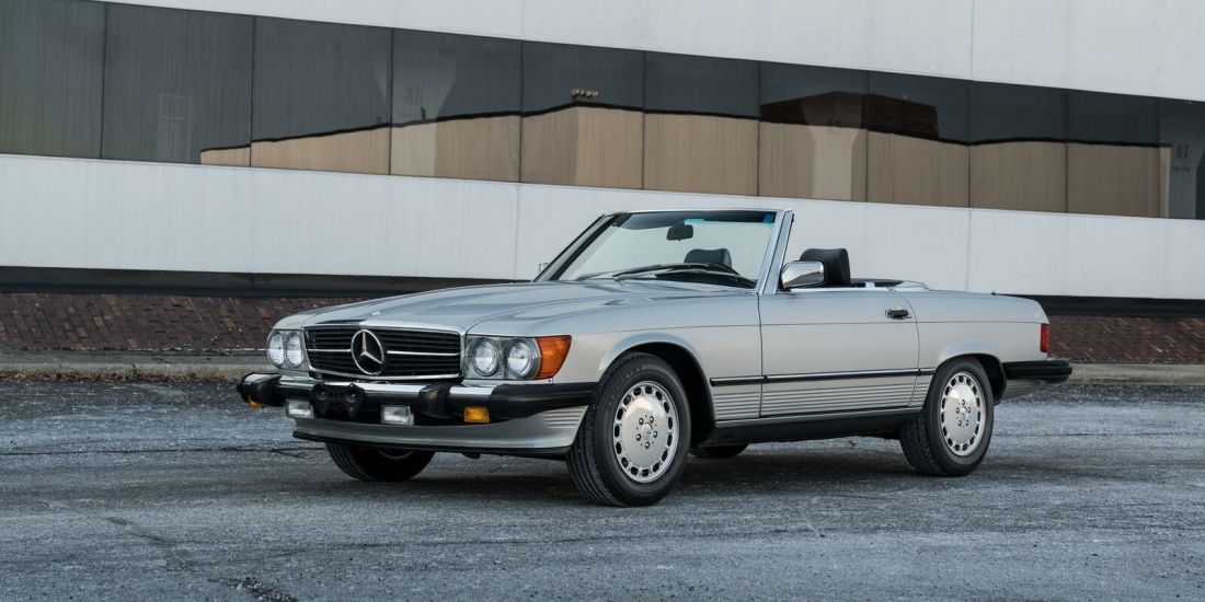 1989 Mercedes-Benz 560 SL 8 Cylinder Engine 5.6L/338 1989 Mercedes-Benz SL-Class