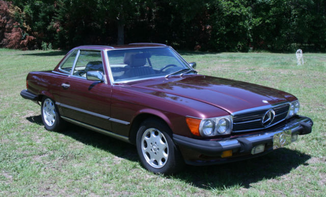 1989 Mercedes-Benz 560 SL Convertible 1989 Mercedes-Benz SL-Class