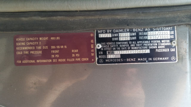 1989 Mercedes-Benz SL-Class 560 SL - photo 3