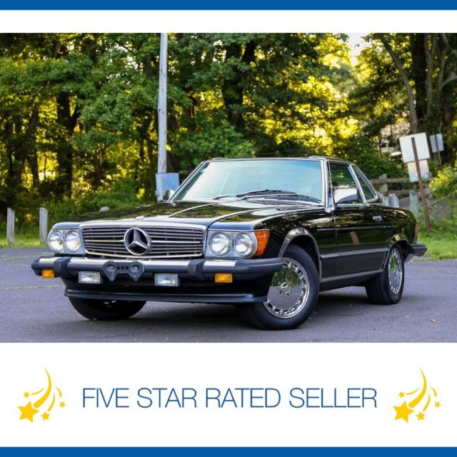 1989 Mercedes-Benz SL-Class 560 SL Soft Hard Top SL560 Serviced Rear Seat CARFAX