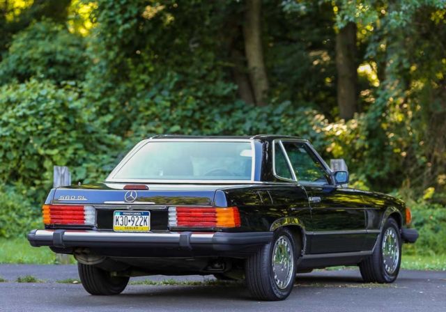 1989 Mercedes-Benz SL-Class 560 SL Soft Hard Top SL560 Serviced Rear Seat CARFAX - photo 10