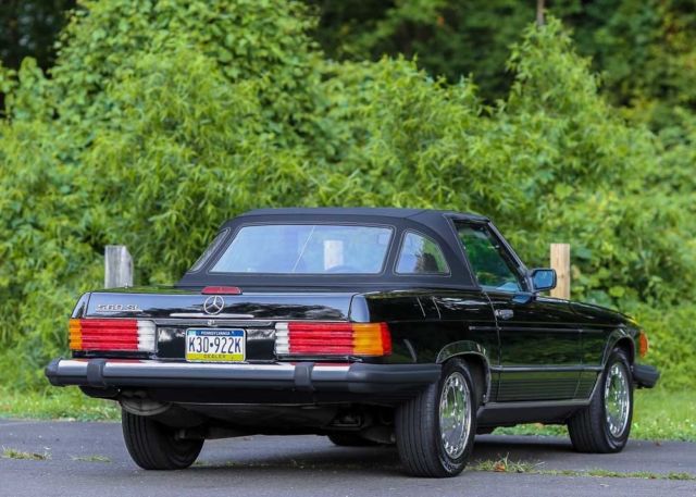 1989 Mercedes-Benz SL-Class 560 SL Soft Hard Top SL560 Serviced Rear Seat CARFAX - photo 11