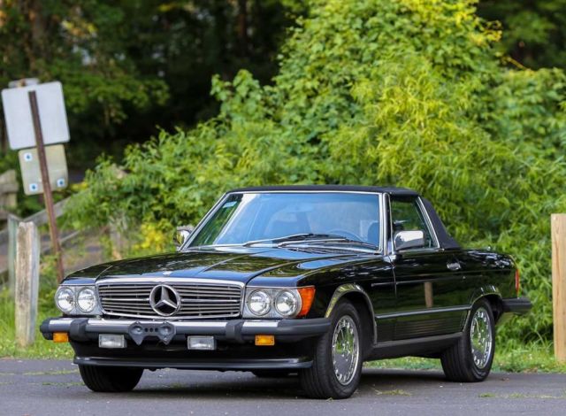 1989 Mercedes-Benz SL-Class 560 SL Soft Hard Top SL560 Serviced Rear Seat CARFAX - photo 2