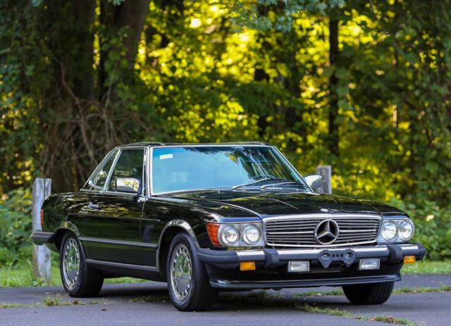 1989 Mercedes-Benz SL-Class 560 SL Soft Hard Top SL560 Serviced Rear Seat CARFAX - photo 4