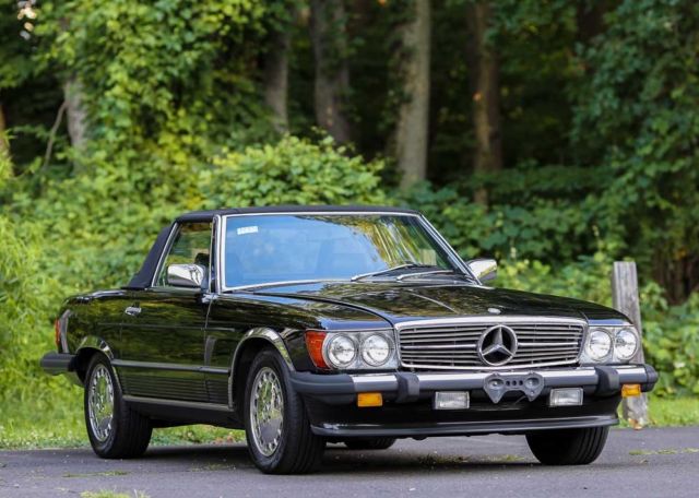 1989 Mercedes-Benz SL-Class 560 SL Soft Hard Top SL560 Serviced Rear Seat CARFAX - photo 5